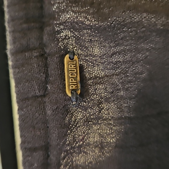 Ripcurl Summer Dress Black Womens XL NWT Oversized Cold Shoulder Crochet Detail - Picture 6 of 9